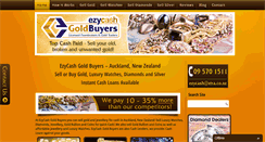Desktop Screenshot of ezygoldbuyers.co.nz
